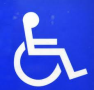 Znak invalidski voziček